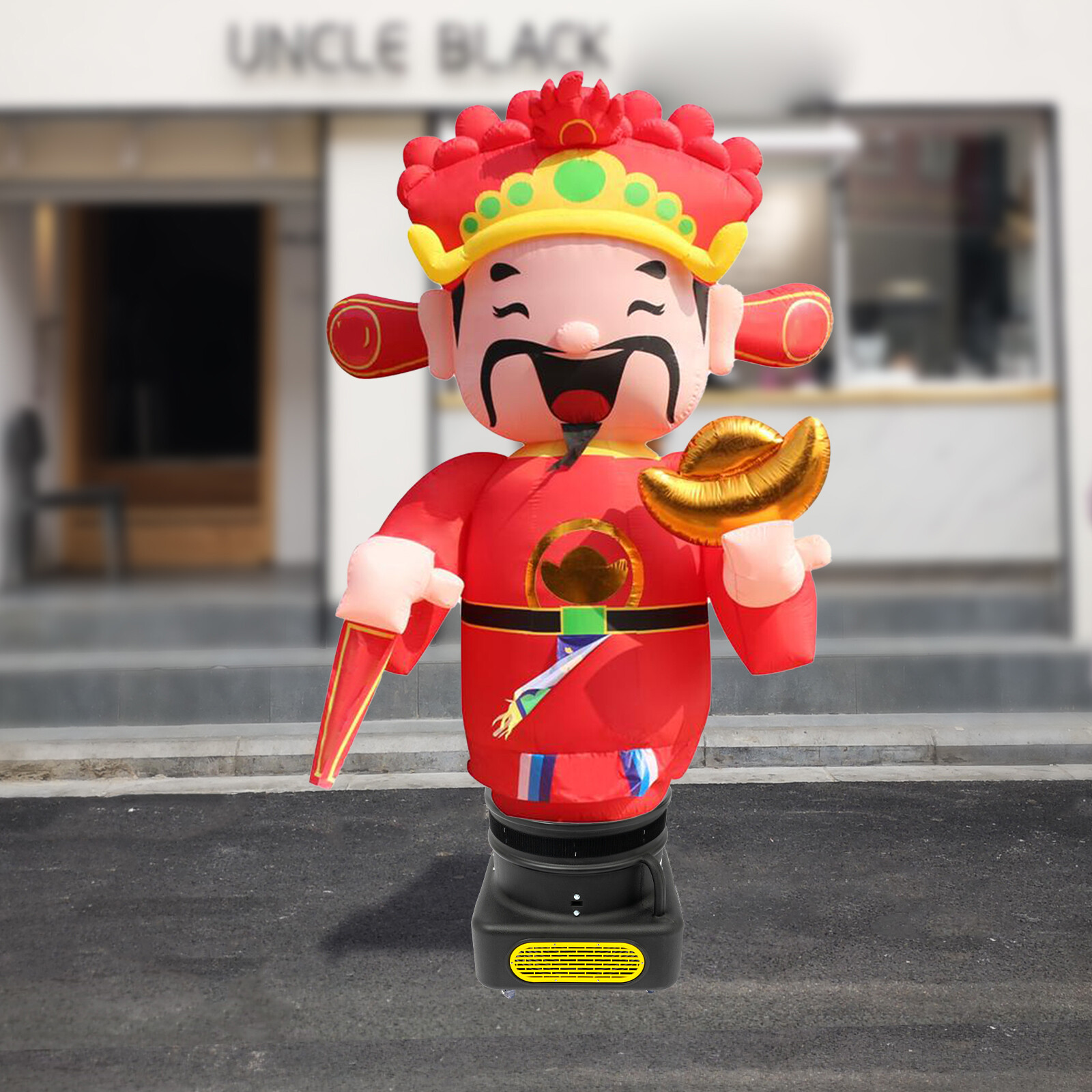 Commercial Air Blower Fan for Wacky Waving Inflatable Tube Man 1 HP