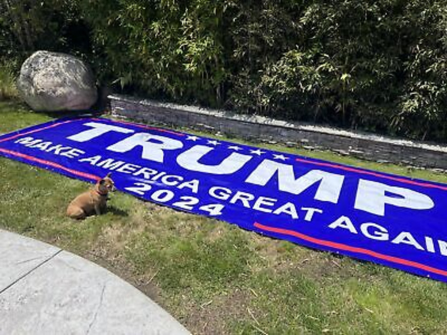 TRUMP 2028 – HUGE & VERY LARGE -BANNERS-Reinforced Vinyl -USA MADE -HI QUALITY