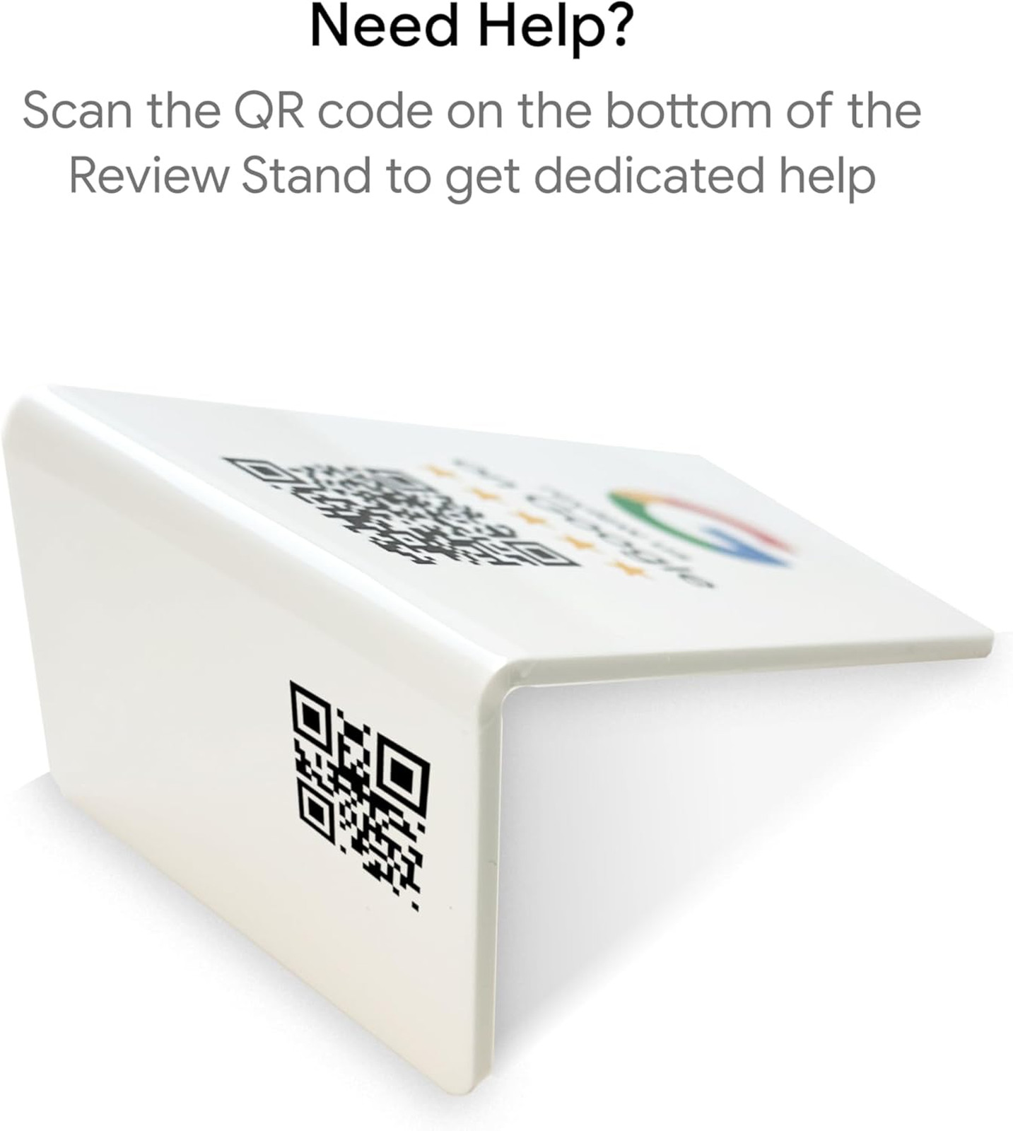 Google Review Stand NFC QR Code 3-Pack Easy Setup for All Businesses
