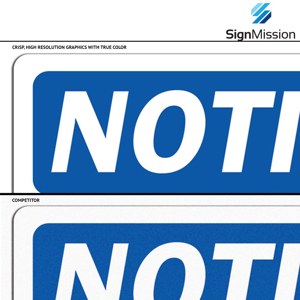 Hard OSHA ANSI Safety First Sign Metal Plastic Decal