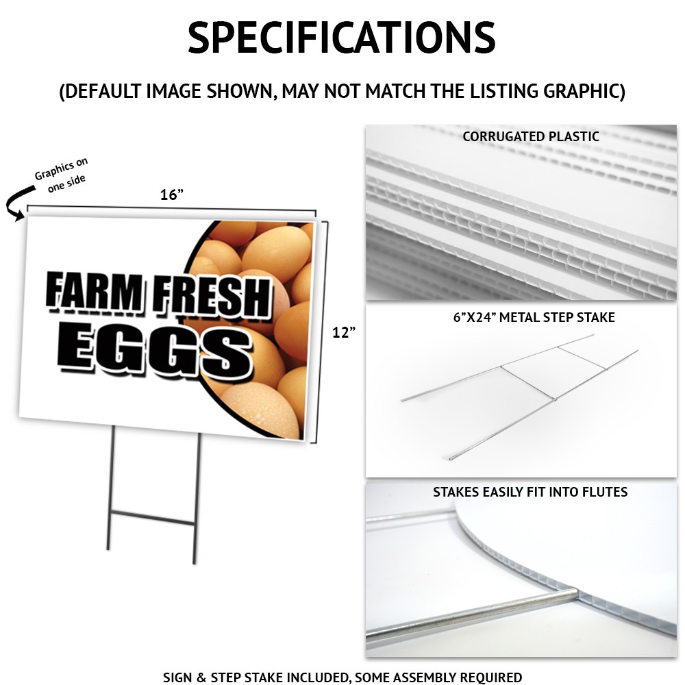 We Buy Gold1 Multi-Pack of Yard Signs & Stake outdoor plastic coroplast window