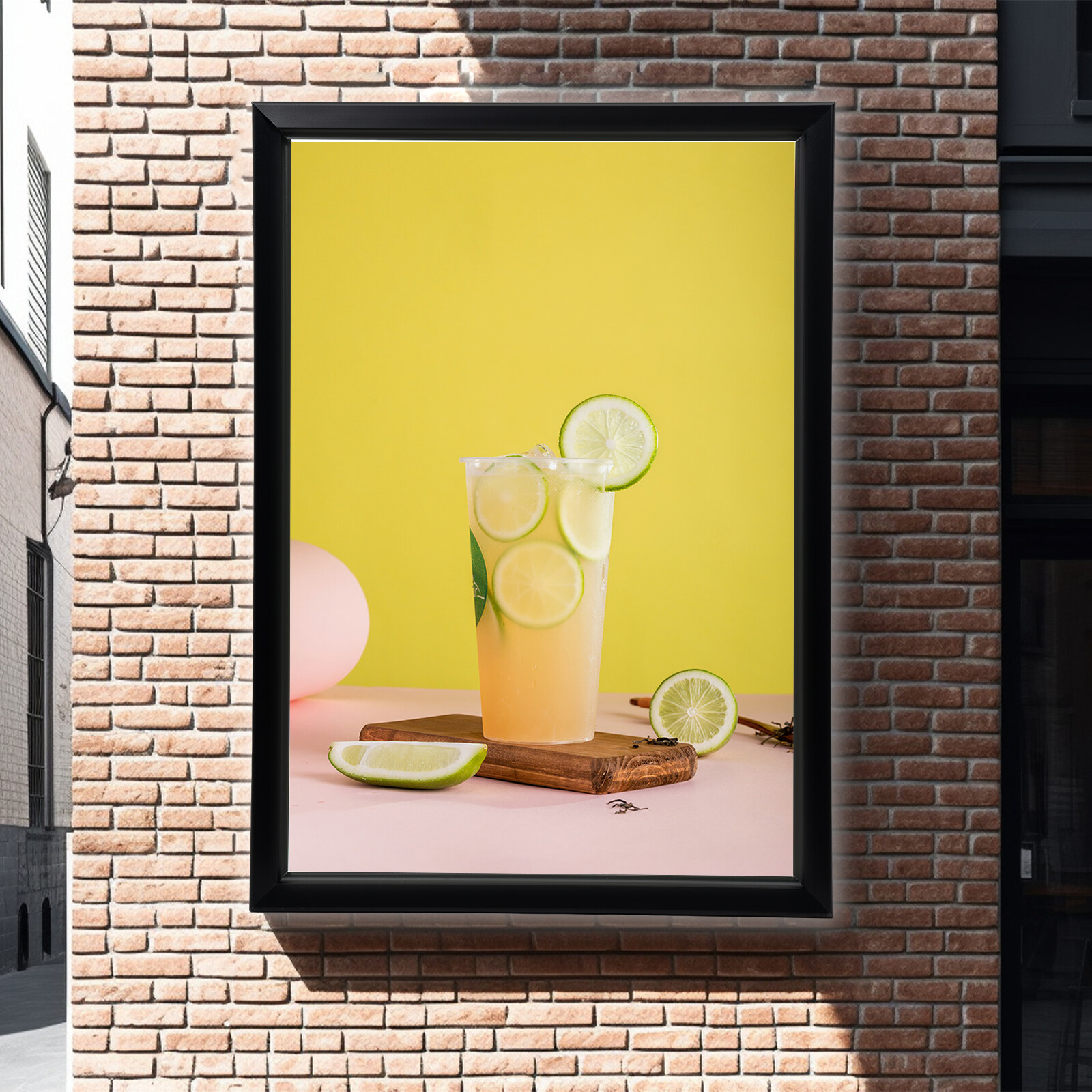 NEW 24X33In LED Light Box Movie Poster Display A1 33×24″ Advertising Frame Store