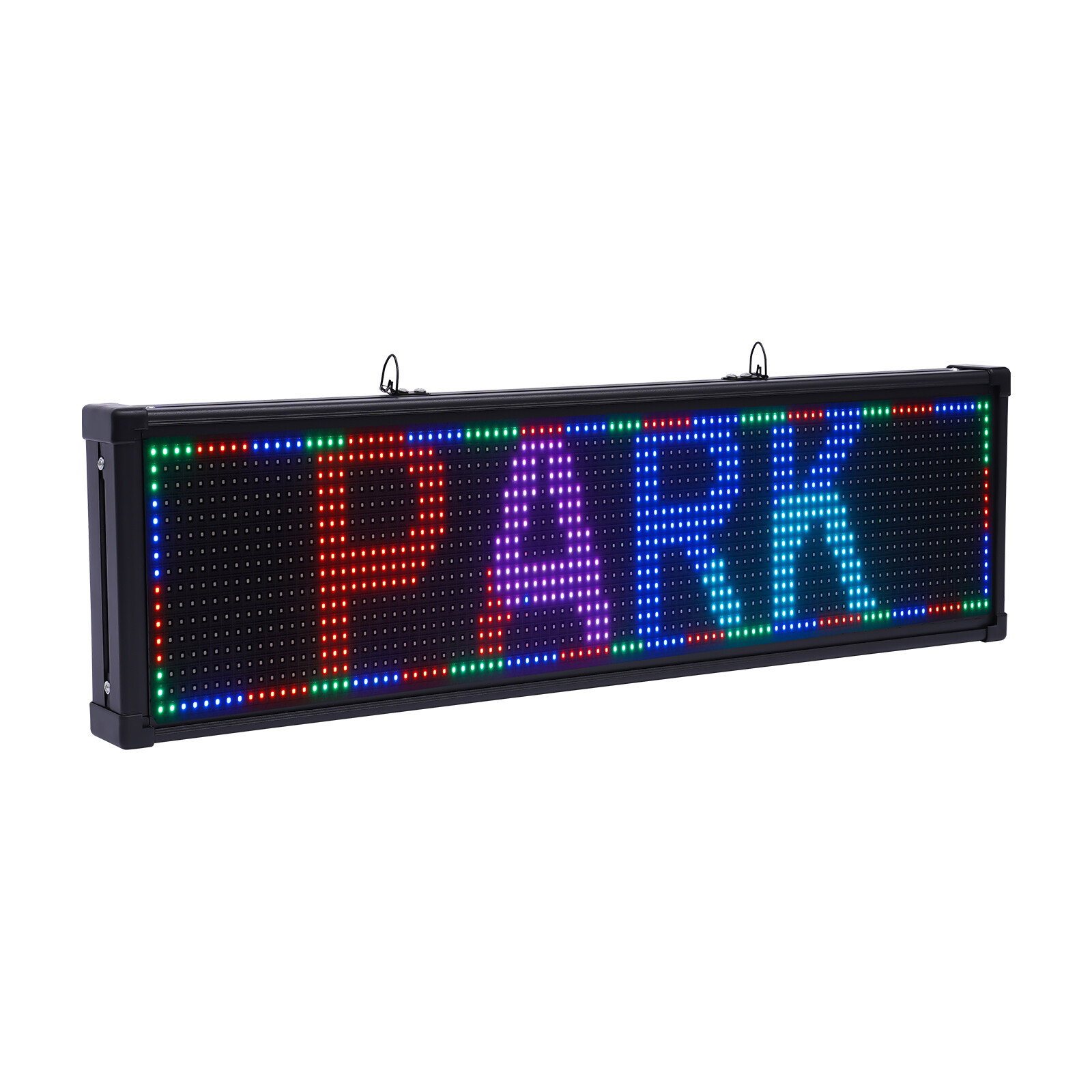 26″x8″ LED Advertising Sign Programmable Scrolling Display Board Full Color