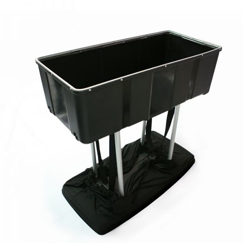 Custom Counter Table 39″ Tall Shipping Case Counter Display Trade Show Booth