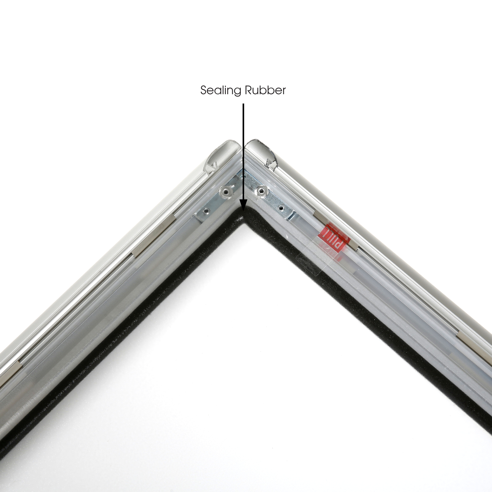 Sidewalk Sign Poster Menu Holder A-Frame Double Sided 22×28 Inch Silver