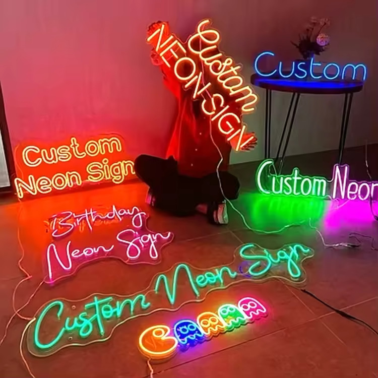 LWA Better together 32 x 12 in. neon LED sign for party decoration hanging