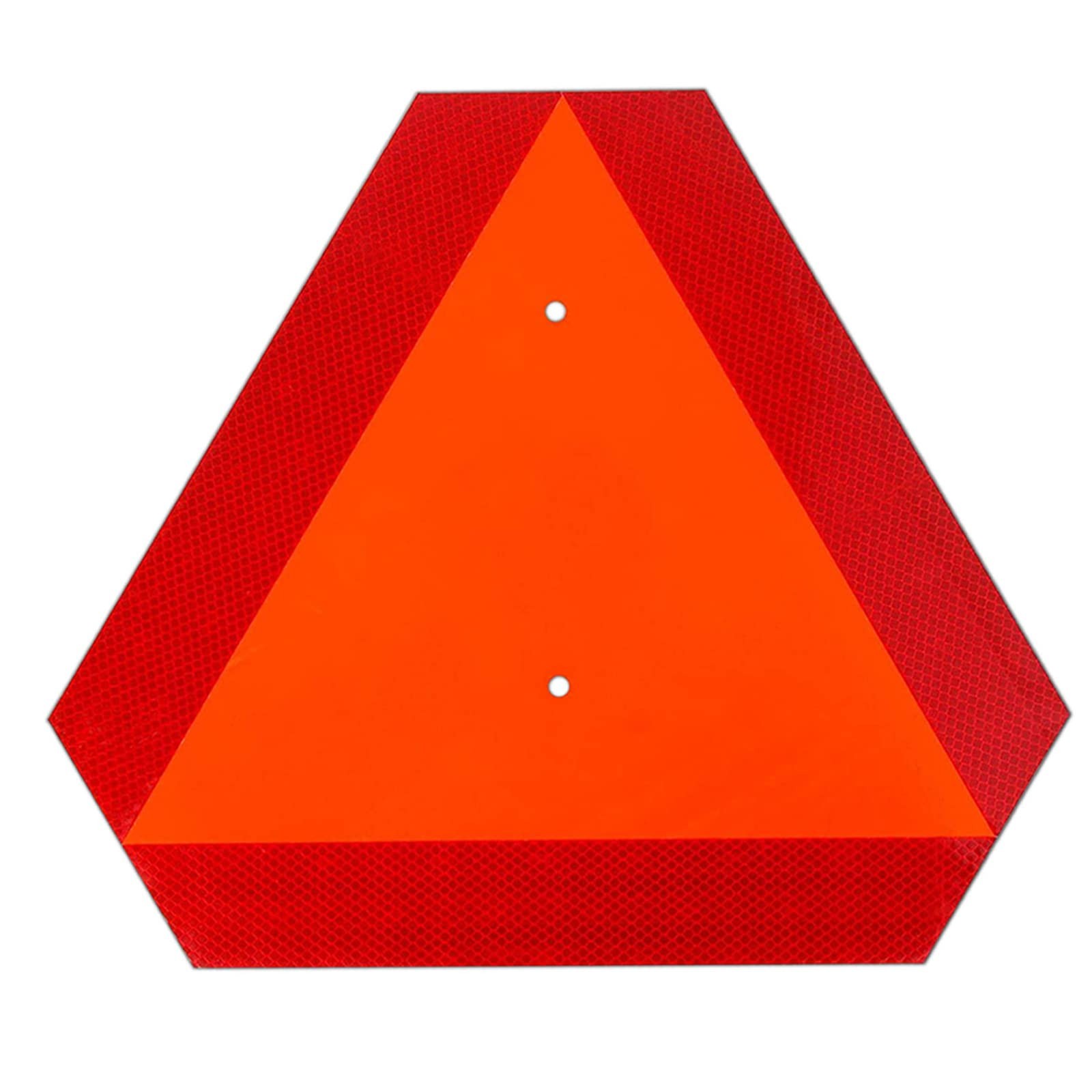 Reflective Slow Moving Vehicle Sign,Slow Moving Vehicle Triangle 14″x16″ 80 …