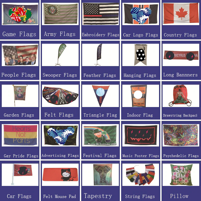 Custom Personalize Flag Advertising Banner Any Design Polyester 3x5FT USA Stock