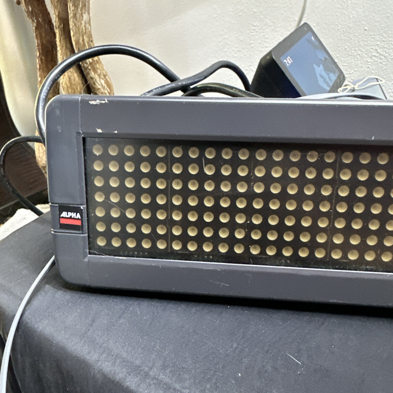 Adaptive Micro Systems Alpha 220C Message Display Sign Works Great!