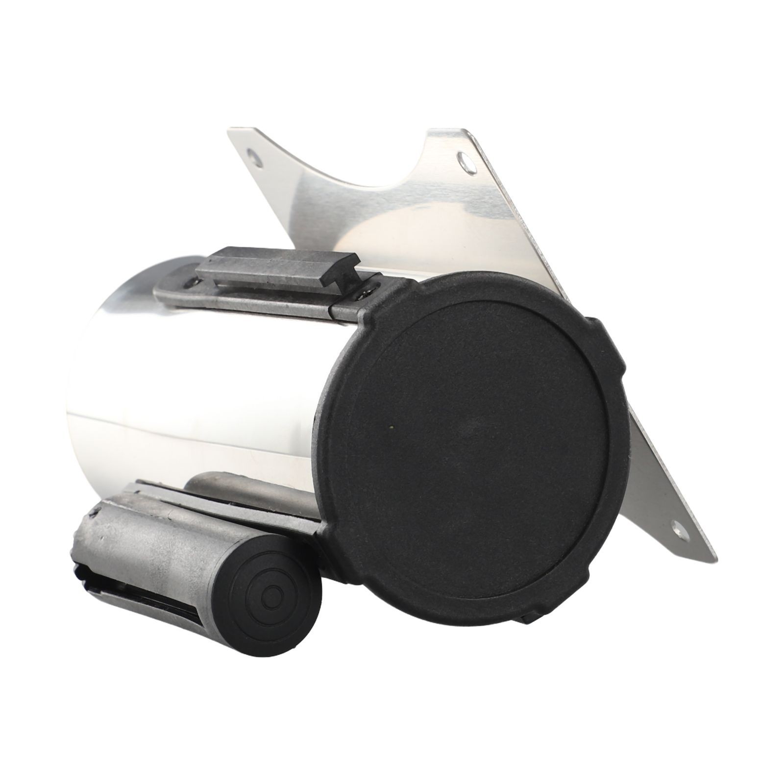 Crowd Control Stanchion with Retractable Tape and Stainless Steel Construction