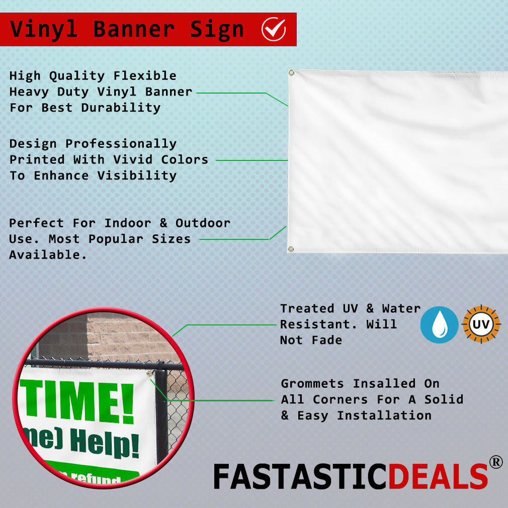 Vertical Vinyl Banner Multiple Sizes Veggie & Healthy Burgers Outdoor