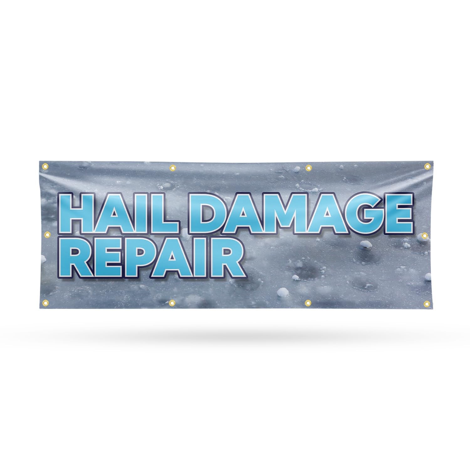 Signmission Hail Damage Repair Banner Sign 36 X 96 13 Oz Vinyl Metal