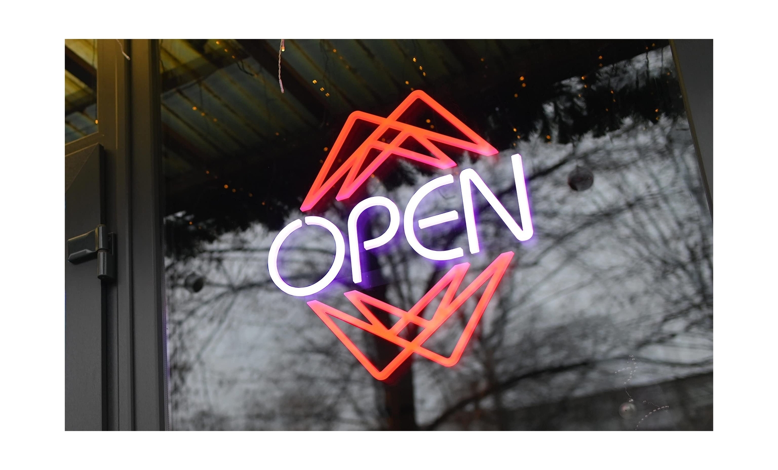 Open Sign by Element Lux – 49 Color Combinations, Stand Out! – Neon LED Open …