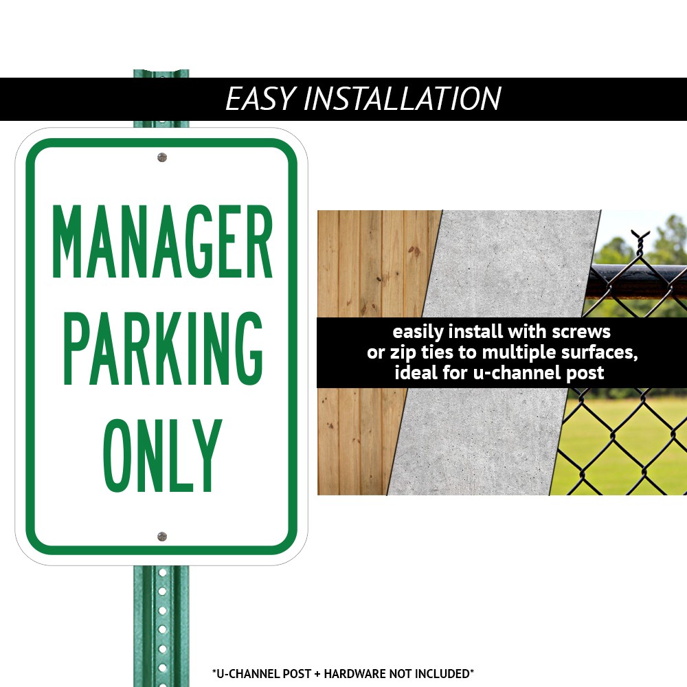 Event Parking Only (With Up Arrow) Heavy Gauge Aluminum Parking Sign