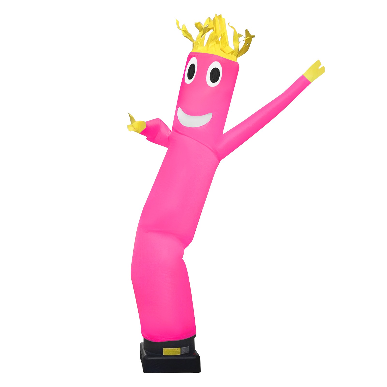 10ft Advertising Inflatable Tube Men, Waving Inflatable Tube Guy Pink