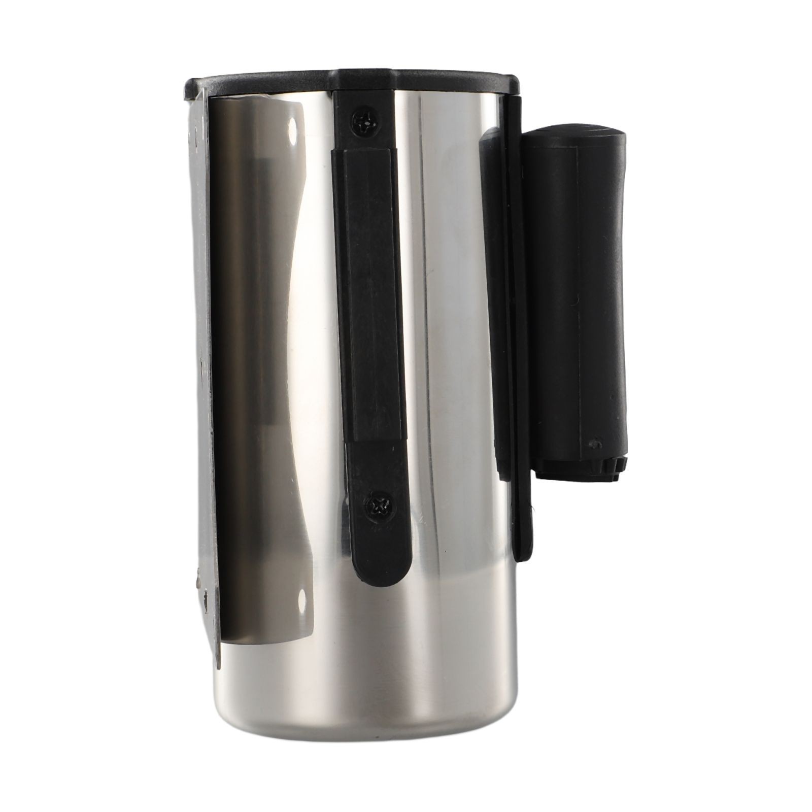 Crowd Control Stanchion with Retractable Tape and Stainless Steel Construction