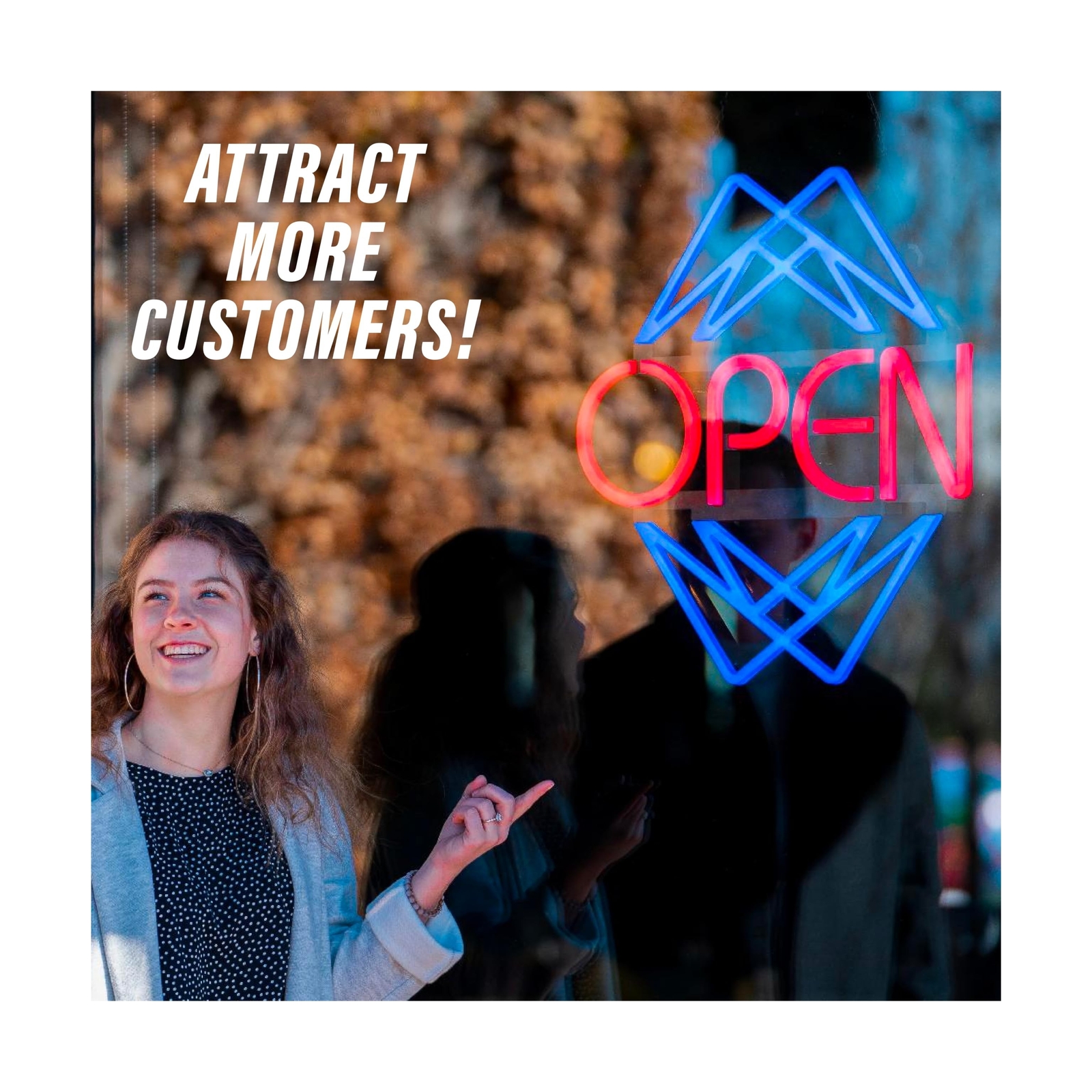 Open Sign by Element Lux – 49 Color Combinations, Stand Out! – Neon LED Open …