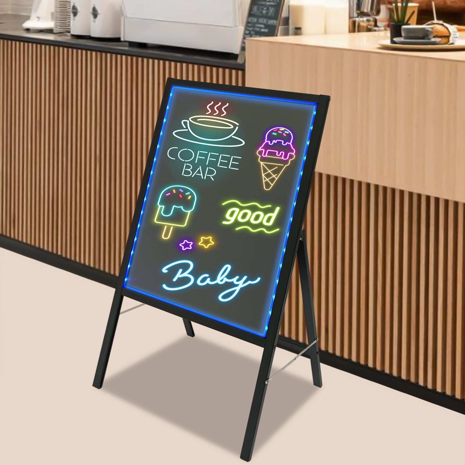 LED Message Writing Board with Remote Control – Customizable Display for Events