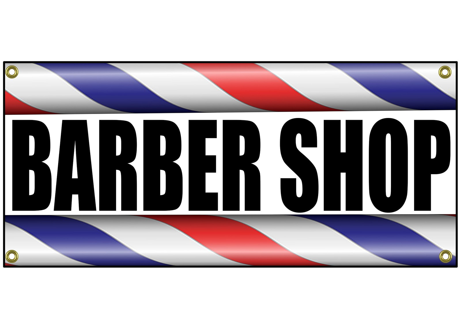 Rogue River Tactical Barber Shop Banner Retail Store Business Sign 36″ By 15″…